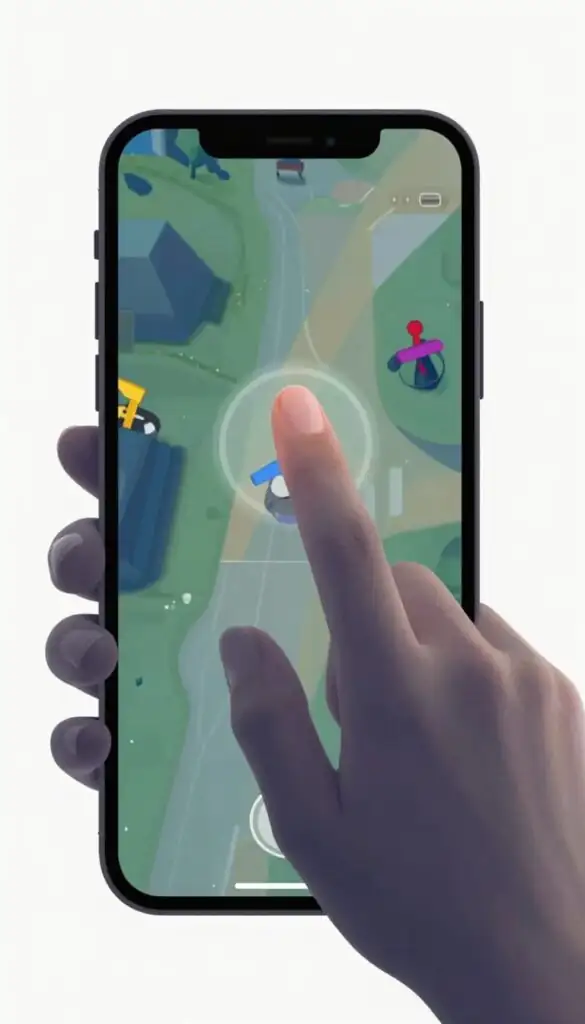 Chicken Road Game's mobile optimization showing touch controls