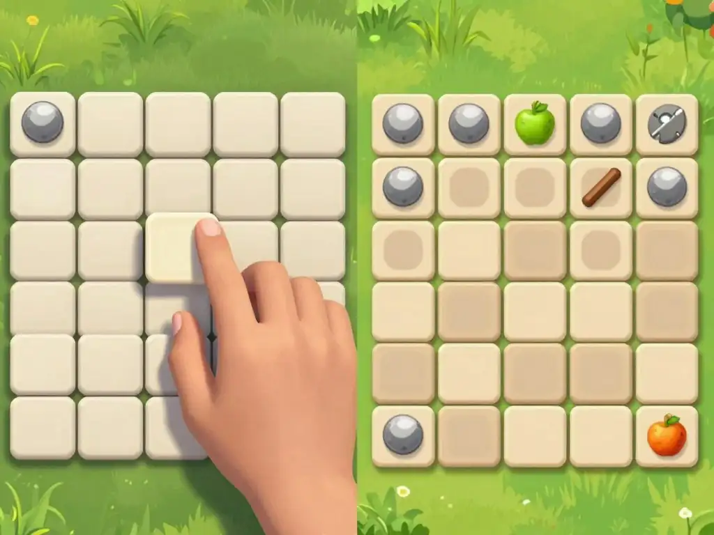 Comparison between manual and auto play modes in Chicken game