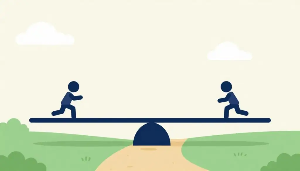 Conceptual illustration of the psychological aspects of decision-making in Chicken game