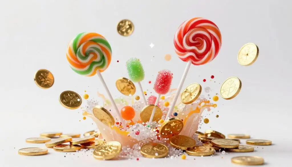 Sweet Bonanza's Free Spins feature with multiplier bombs and lollipop scatters