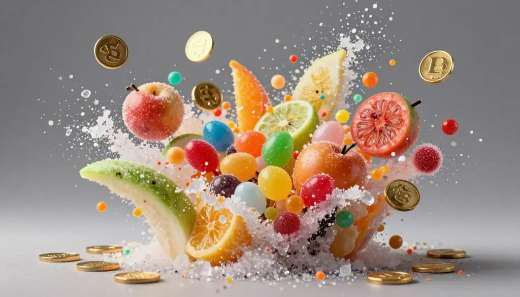 Sweet Bonanza's vibrant candy world with explosive win potential