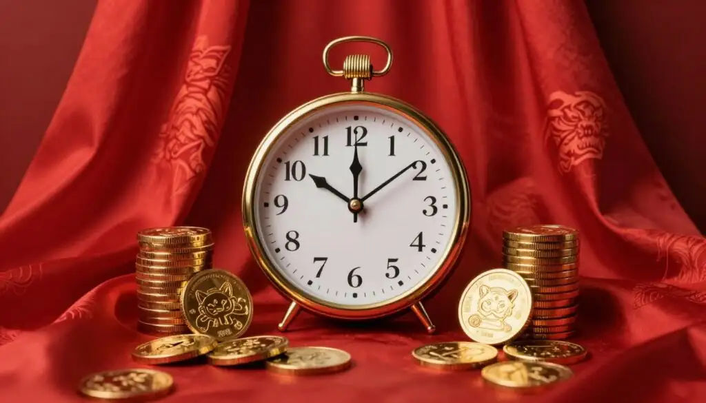 Visual representation of Red Tiger's Daily Jackpot network showing countdown timers and progressive prize pools in a premium arrangement